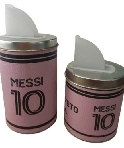 Set de latas Messi